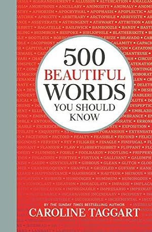 Seller image for 500 Beautiful Words You Should Know for sale by WeBuyBooks
