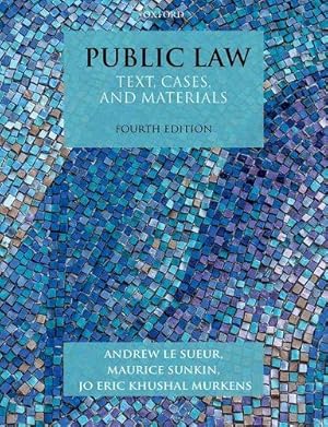 Seller image for Public Law: Text, Cases, and Materials for sale by WeBuyBooks