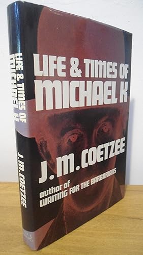 Life and Times of Michael K- UK 1st Edition 1st Print hardback book- Ex Library