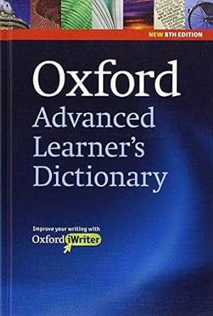 Seller image for Oxford Advanced Learner's Dictionary, 8th Edition: Hardback with CD-ROM (includes Oxford iWriter) for sale by WeBuyBooks