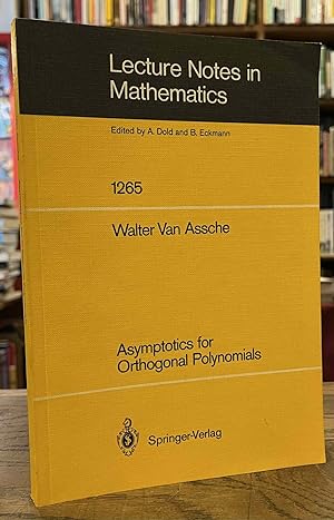 Imagen del vendedor de Lecture Notes in Mathematics _ 1265 _ Asymptotics for Orthogonal Polynomials a la venta por San Francisco Book Company
