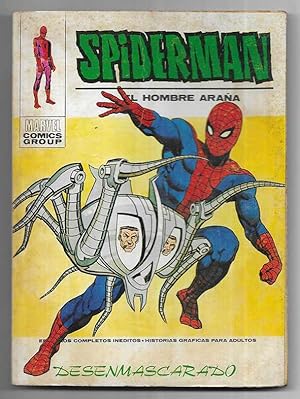 Spiderman el hombre araña, nº 47 Desenmascarado. Taco Vertice 1973
