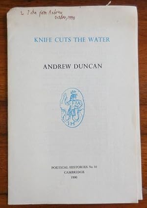 Knife Cuts The Water (Inscribed)