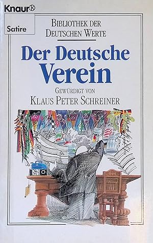 Bild des Verkufers fr Der deutsche Verein. Nr. 2759 : Satire Bibliothek der deutschen Werte zum Verkauf von books4less (Versandantiquariat Petra Gros GmbH & Co. KG)