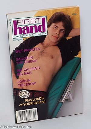 Immagine del venditore per FirstHand: experiences for loving men, vol. 7, #9, September 1987 venduto da Bolerium Books Inc.