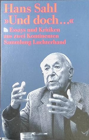 Seller image for Und doch. Nr. 980 / Sammlung Luchterhand for sale by books4less (Versandantiquariat Petra Gros GmbH & Co. KG)
