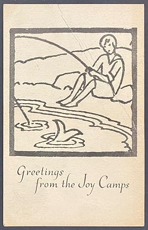 [Message penned on a postcard from the Joy Camps]