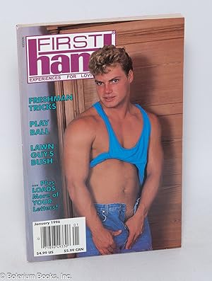 Immagine del venditore per FirstHand: experiences for loving men, Vol. 16, No. 1, January 1996 venduto da Bolerium Books Inc.