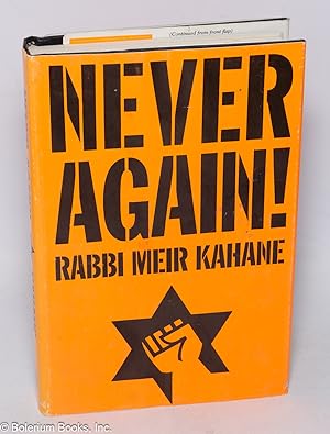 Imagen del vendedor de Never Again! A Program for Survival a la venta por Bolerium Books Inc.