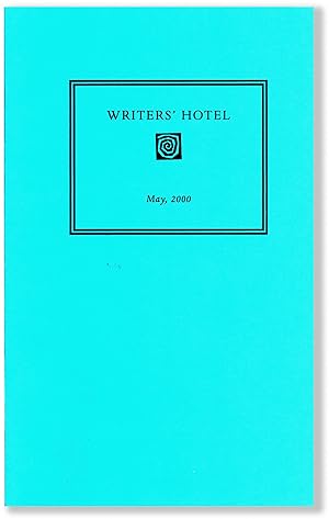 Bild des Verkufers fr Writers' Hotel zum Verkauf von Lorne Bair Rare Books, ABAA