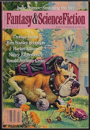 Imagen del vendedor de The Magazine of FANTASY AND SCIENCE FICTION (F&SF): March, Mar. 1990 a la venta por Books from the Crypt