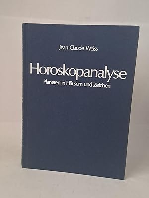 Bild des Verkufers fr Horoskopanalyse; Teil: Bd. 1., Planeten in Husern und Zeichen Band 1 zum Verkauf von Antiquariat Buchkauz