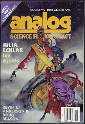 Seller image for ANALOG Science Fiction/ Science Fact: October, Oct. 1992 for sale by Books from the Crypt