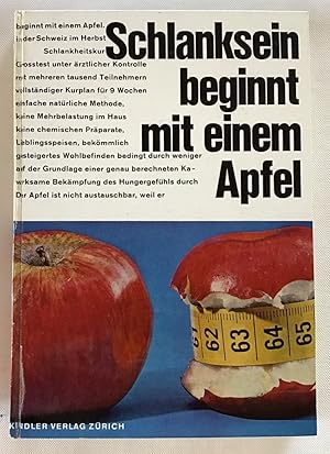 Schlanksein beginnt mit einem Apfel.