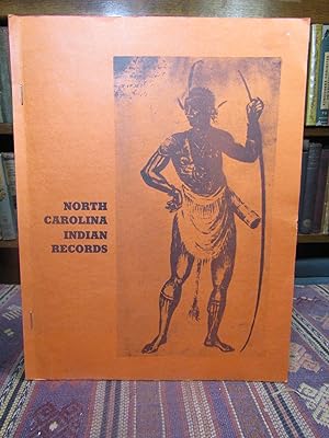 Introductory Guide to Indian-Related Records (to 1876) in the North Carolina State Archives