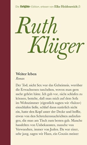 Seller image for Weiter leben for sale by Versandantiquariat Felix Mcke