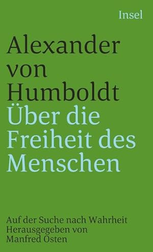 Immagine del venditore per ber die Freiheit des Menschen: Auf der Suche nach Wahrheit (insel taschenbuch) venduto da Versandantiquariat Felix Mcke
