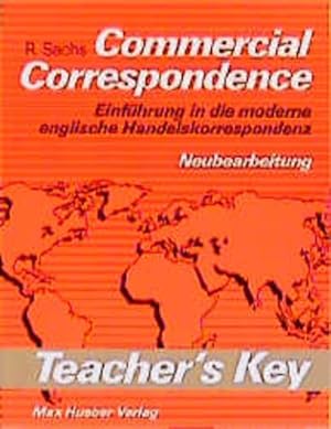 Imagen del vendedor de Commercial Correspondence, Teacher's Key a la venta por Versandantiquariat Felix Mcke