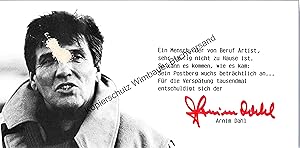 Bild des Verkufers fr Original Autogramm Arnim Dahl (1922-1998) Stuntman /// Autograph signiert signed signee zum Verkauf von Antiquariat im Kaiserviertel | Wimbauer Buchversand