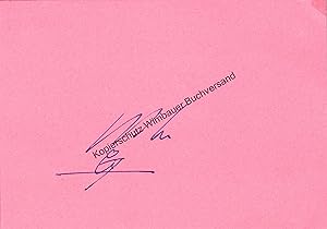 Original Autogramm Horst Meyer Rudern /// Autogramm Autograph signiert signed signee