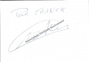Original Autogramm Jean-Luc Cretier Ski /// Autograph signiert signed signee