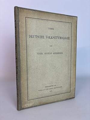 Seller image for Ueber deutsche Volksetymologie. for sale by ANTIQUARIAT Franke BRUDDENBOOKS
