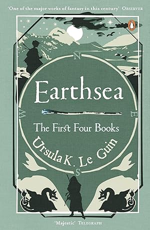 Image du vendeur pour EARTHSEA : THE FIRST FOUR BOOKS Paperback Book (Ursula K.Le Guin - A Wizard Of Earthsea, The Tombs Of Atuan, The Farthest Shore, Tehanu - 2016) mis en vente par Comics Monster