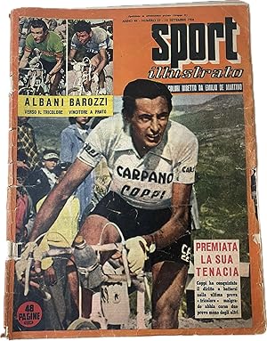 Sport Illustrato 13 Settembre 1956 Coppi Ciclismo Boxe Loi Monza Moto