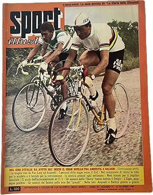 Sport Illustrato 21 Maggio 1959 Giro d'Italia Ciclismo Baldini Olimpiadi Genoa