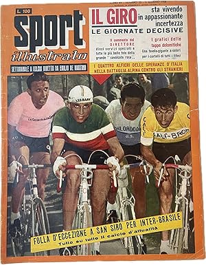 Sport Illustrato 5 Giugno 1958 Giro d'Italia Alpi Ciclismo Baldini Reggiana
