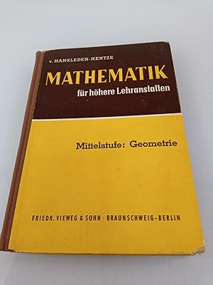 Bild des Verkufers fr Lehrbuch der Mathematik fr hhere Lehranstalten zum Verkauf von SIGA eG