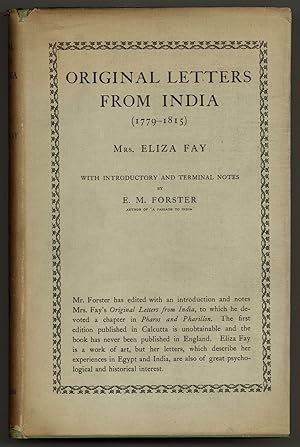 Bild des Verkufers fr Original Letters from India zum Verkauf von Between the Covers-Rare Books, Inc. ABAA