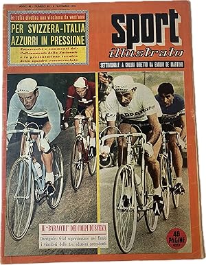 Sport Illustrato 8 Novembre 1956 Ciclismo Coppi Milano Bergamo Simmenthal Monza