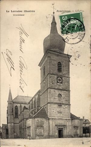 Ansichtskarte / Postkarte Remiremont Lothringen Vosges, Kirche