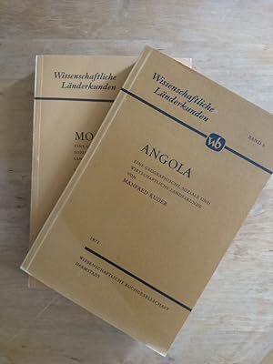 Angola / Mocambique - 2 Bände aus der Reihe Wissenschaftliche Länderkunden (Band 6 + Band 10)