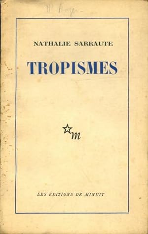 Bild des Verkufers fr Tropismes - Nathalie Sarraute zum Verkauf von Book Hmisphres