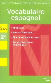 Vocabulaire espagnol - Anette Vitali Margot