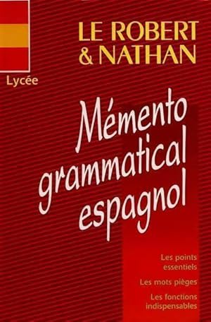 M?mento grammatical espagnol - Adriana Santomauro
