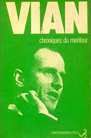 Seller image for Chroniques du menteur - Boris Vian for sale by Book Hmisphres