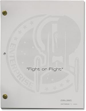 Bild des Verkufers fr Enterprise: Fight or Flight (Original screenplay for the 2001 television episode) zum Verkauf von Royal Books, Inc., ABAA