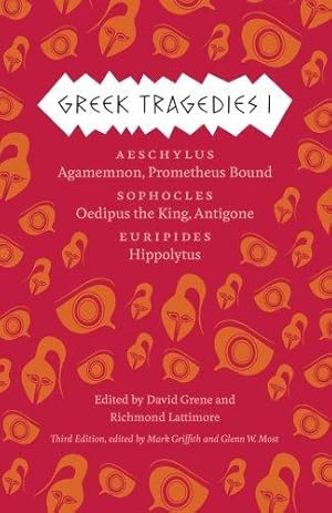 Seller image for Greek Tragedies 1: Aeschylus: Agamemnon, Prometheus Bound; Sophocles: Oedipus the King, Antigone; Euripides: Hippolytus: 01 (Emersion: Emergent Village resources for communities of faith) for sale by WeBuyBooks