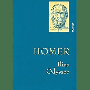 Bild des Verkufers fr Homer, Gesammelte Werke: Gebunden in feingeprgter Leinenstruktur auf Naturpapier aus Bayern. Mit goldener Schmuckprgung. Ilias & Odyssee (Anaconda Gesammelte Werke, Band 32) zum Verkauf von artbook-service