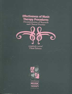 Imagen del vendedor de Effectiveness of Music Therapy Procedures : Documentation of Research and Clinical Practice a la venta por GreatBookPricesUK