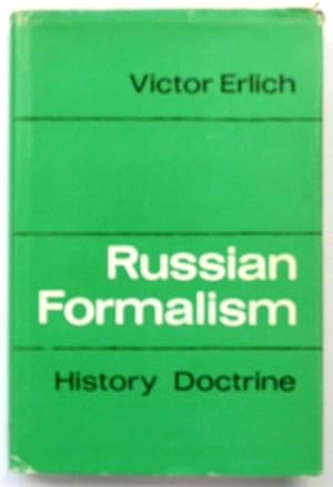 Russian Formalism: History-Doctrine