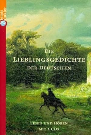 Bild des Verkufers fr Die Lieblingsgedichte der Deutschen. Buch und 2 CDs: 100 Gedichte. zum Verkauf von Antiquariat Armebooks
