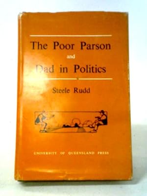 Bild des Verkufers fr The Poor Parson and Dad in Politics zum Verkauf von World of Rare Books