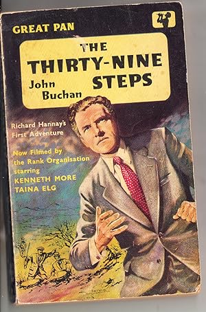 THE 39 STEPS . THE THIRTY-NINE STEPS. Film edition with Kenneth More on cover