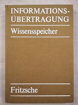Immagine del venditore per Informationsbertragung. Wissensspeicher. venduto da KULTur-Antiquariat