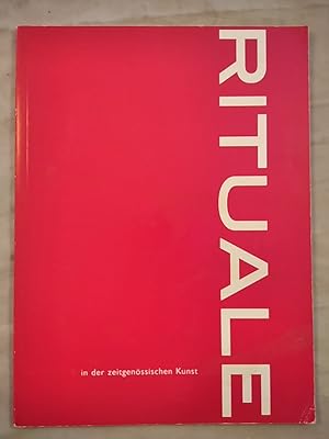 Seller image for Rituale in der zeitgenssischen Kunst. for sale by KULTur-Antiquariat
