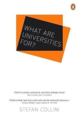 Seller image for What are Universities For? for sale by WeBuyBooks 2